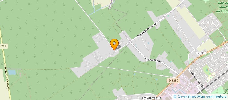 localisation de l'entreprise MADAME FAUSTINE THOUREL OU TOUREL  SAINT-JEAN-D'ILLAC