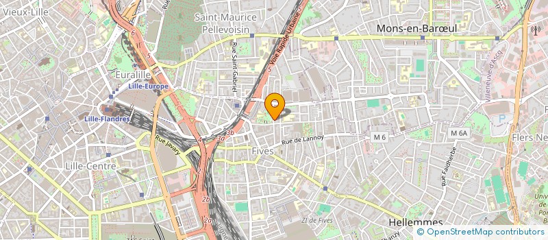 localisation de l'entreprise MADAME FAUSTINE VALENTIN à LILLE