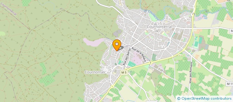 localisation de l'entreprise MADAME FAUSTINE VILLARD  COURNONSEC