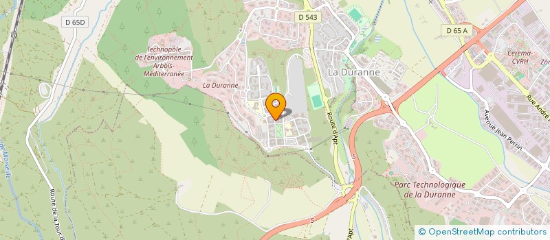 localisation de l'entreprise MADAME FAUSTYNE BERTON  AIX-EN-PROVENCE