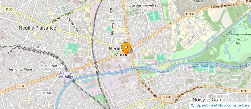 localisation de l'entreprise MADAME FAUTINA LOPEZ à NEUILLY-SUR-MARNE