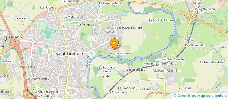 localisation de l'entreprise MADAME FAY SHEEHAN  SAINT-GREGOIRE