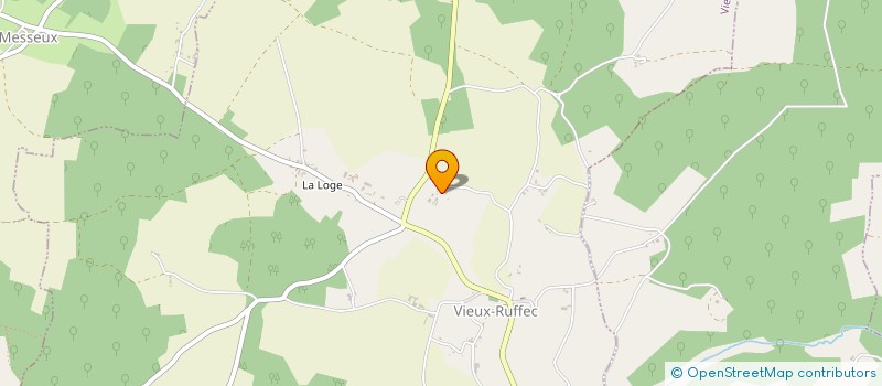 localisation de l'entreprise MADAME FAYE KIRK à VIEUX-RUFFEC