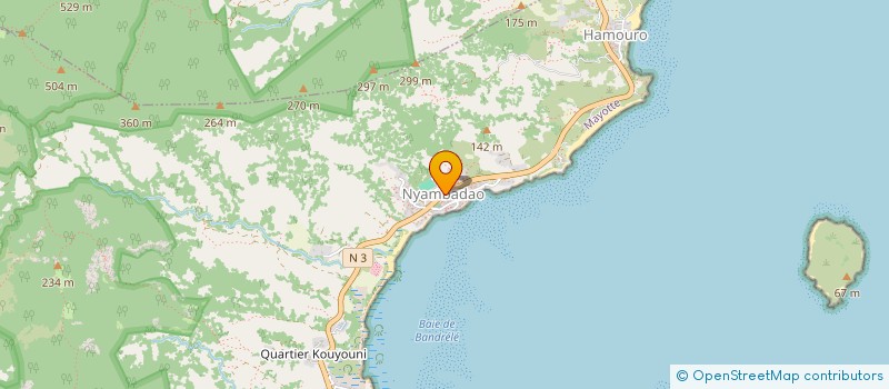 localisation de l'entreprise MADAME FAYERAUZA NABOAKA  BANDRELE