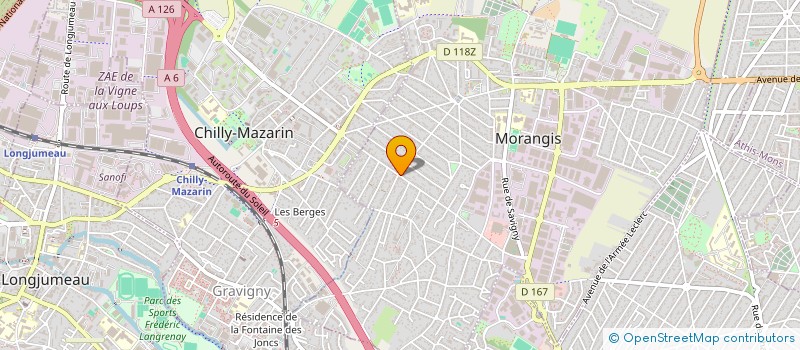 localisation de l'entreprise MADAME FAYZA LEHAM à MORANGIS