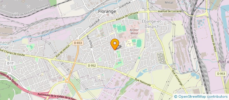localisation de l'entreprise MADAME FAZIA BENMBAREK à FLORANGE