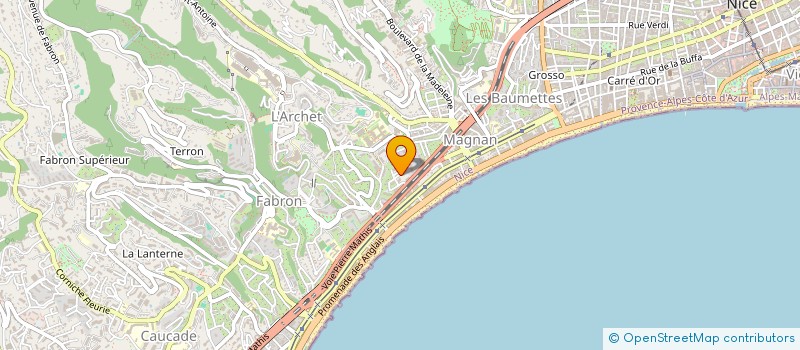 localisation de l'entreprise MADAME FAZIA BENMEZIANE à NICE