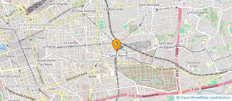 localisation de l'entreprise MADAME FAZIA HADJEM à MARSEILLE