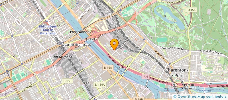 localisation de l'entreprise MADAME FAZIA MEDJBOUR à CHARENTON-LE-PONT