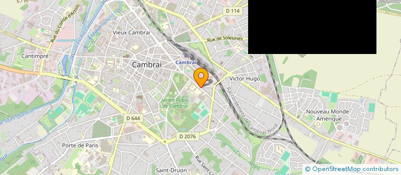 localisation de l'entreprise MADAME FAZIA MESSAOUDI à CAMBRAI