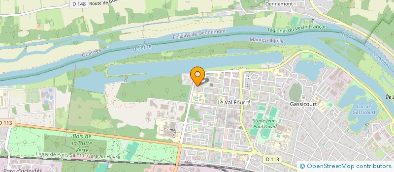 localisation de l'entreprise MADAME FAZILA BASHIR  MANTES-LA-JOLIE