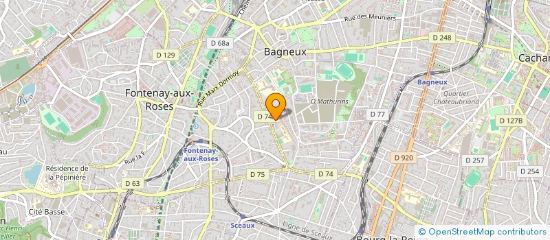 localisation de l'entreprise MADAME FAZILATUN NESA à BAGNEUX