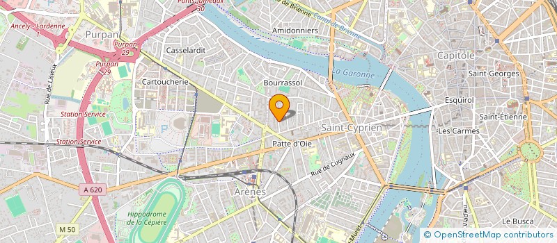 localisation de l'entreprise MADAME FAZLI SEJDIU  TOULOUSE