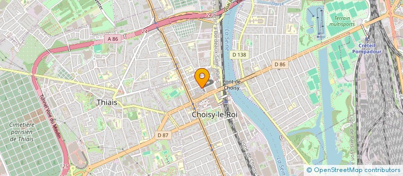 localisation de l'entreprise MADAME FEDENA FILS AIME à CHOISY-LE-ROI
