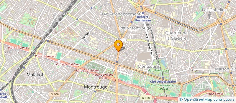 localisation de l'entreprise MADAME FEDERICA CARTA  PARIS