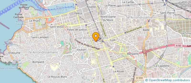 localisation de l'entreprise MADAME FEDERICA GIANNI  MARSEILLE
