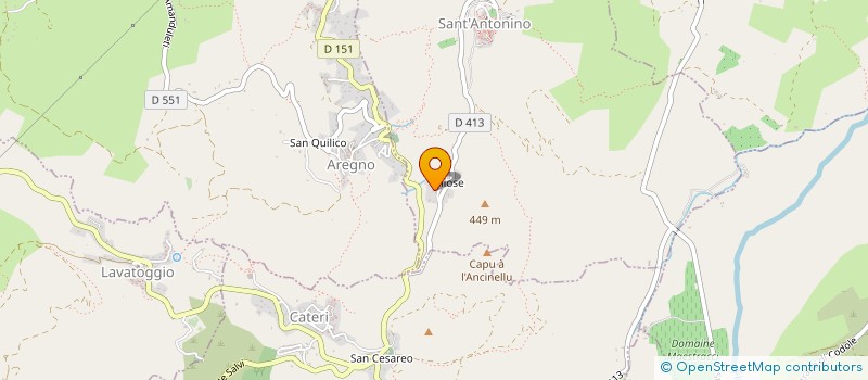 localisation de l'entreprise MADAME FEDERICA MACCARI  MONTICELLO