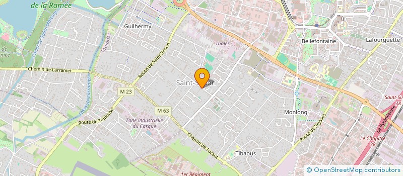 localisation de l'entreprise MADAME FEDERICA PACE à TOULOUSE