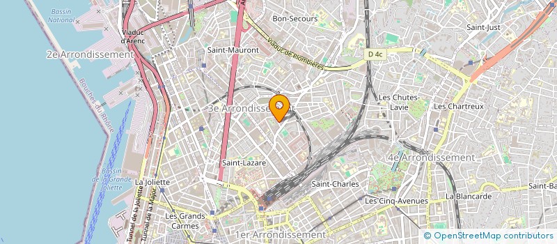 localisation de l'entreprise MADAME FEDERICA PEYRONEL à MARSEILLE