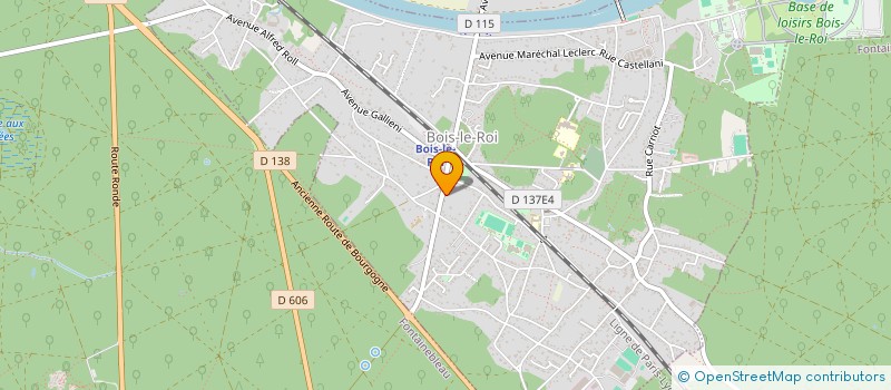 localisation de l'entreprise MADAME FEDERIQUE GOZARD  BOIS-LE-ROI