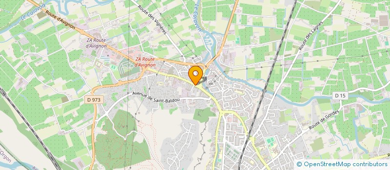 localisation de l'entreprise MADAME FEDIA DJENDEL  CAVAILLON