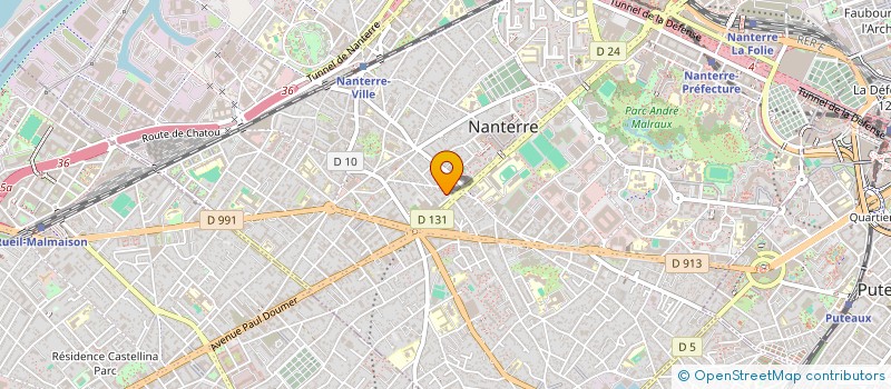 localisation de l'entreprise MADAME FEDOUA DEBAKH  NANTERRE