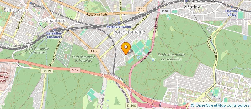 localisation de l'entreprise MADAME FEDOUA DJELLAL à VERSAILLES