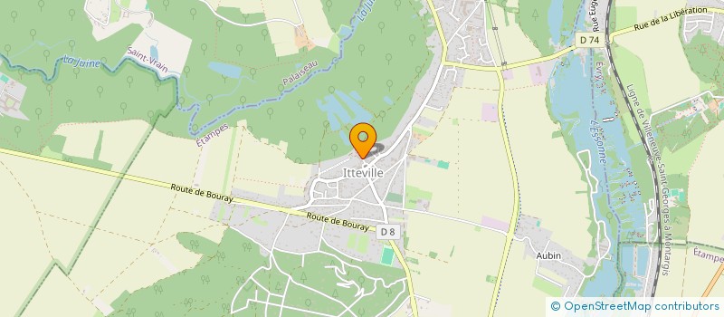 localisation de l'entreprise MADAME FEELING COUSANTIEN  ITTEVILLE