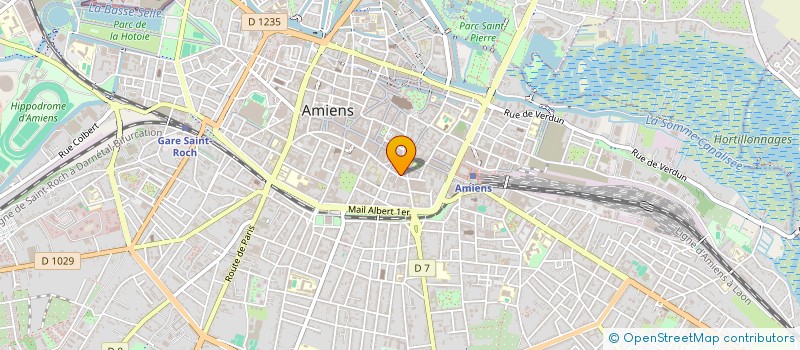 localisation de l'entreprise MADAME FEIROUZ HAMDANE  AMIENS