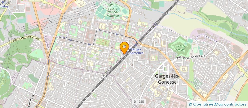 localisation de l'entreprise MADAME FEKRIA FRIAA  SARCELLES