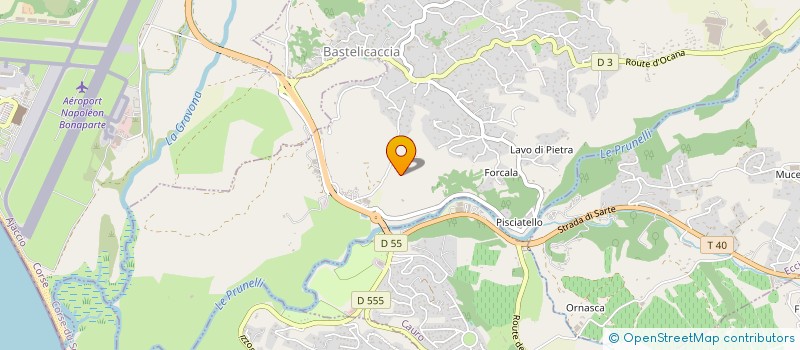 localisation de l'entreprise MADAME FELIA ROGGIO à BASTELICACCIA