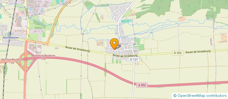 localisation de l'entreprise MADAME FELICIA BLUTEAU  LUTZELHOUSE