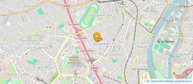 localisation de l'entreprise MADAME FELICIA CALDARAS  TOULOUSE