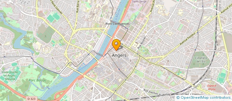 localisation de l'entreprise MADAME FELICIA CUNEO à ANGERS