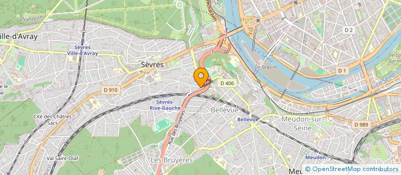 localisation de l'entreprise MADAME FELICIA DURAND  SEVRES