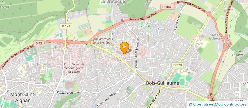 localisation de l'entreprise MADAME FELICIA FAURE à BOIS-GUILLAUME