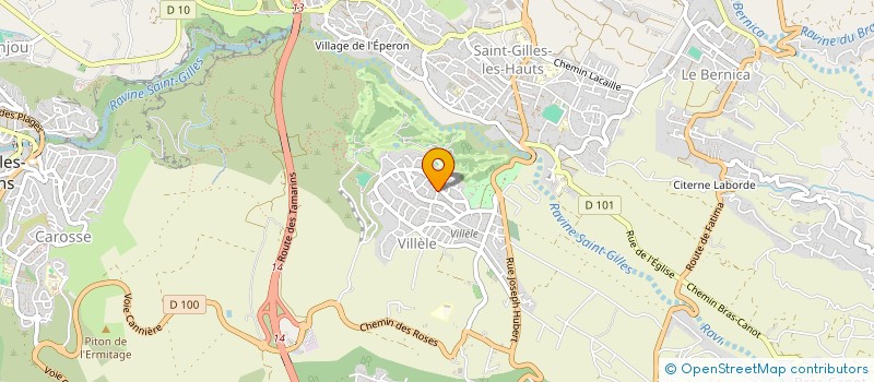 localisation de l'entreprise MADAME FELICIA FILAIN  SAINT-PAUL