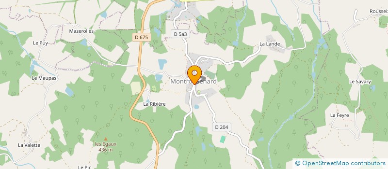 localisation de l'entreprise MADAME FELICIA FOUCAUD à NOUIC