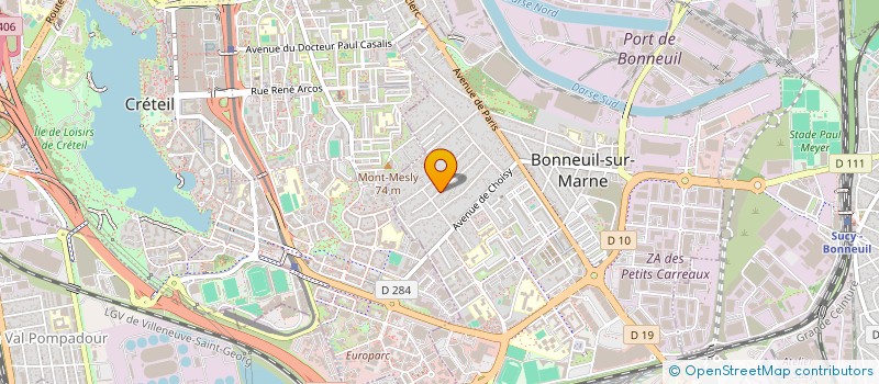 localisation de l'entreprise MADAME FELICIA GRECU  BONNEUIL-SUR-MARNE