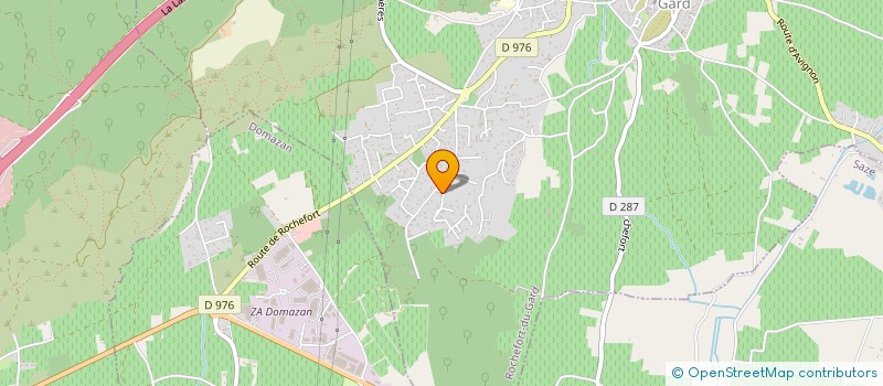 localisation de l'entreprise MADAME FELICIA GUIET  ROCHEFORT-DU-GARD