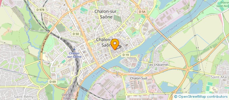 localisation de l'entreprise MADAME FELICIA GUISADO à CHALON-SUR-SAONE