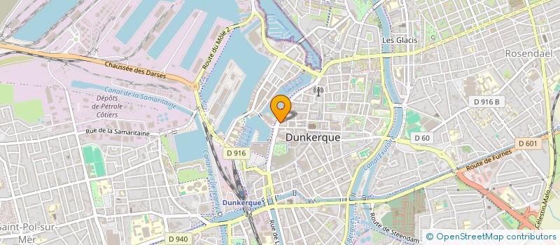 localisation de l'entreprise MADAME FELICIA MAES à DUNKERQUE