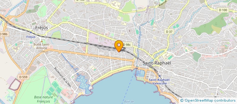 localisation de l'entreprise MADAME FELICIA PETRESCU  FREJUS