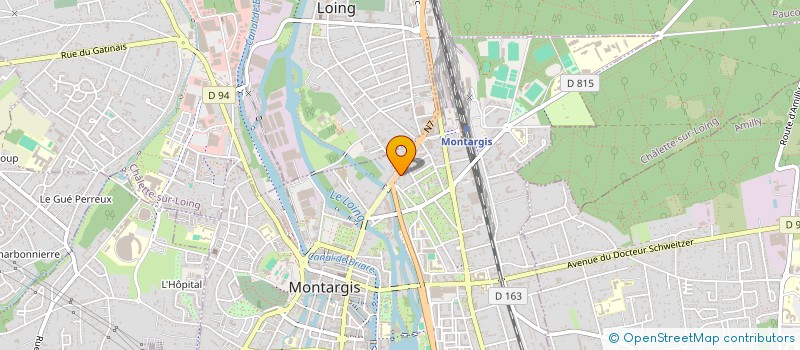 localisation de l'entreprise MADAME FELICIA POPITIU à MONTARGIS