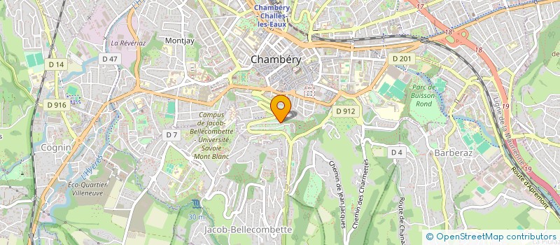 localisation de l'entreprise MADAME FELICIA SENIS  CHAMBERY