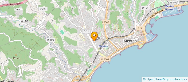 localisation de l'entreprise MADAME FELICIA SICHIGEA à MENTON