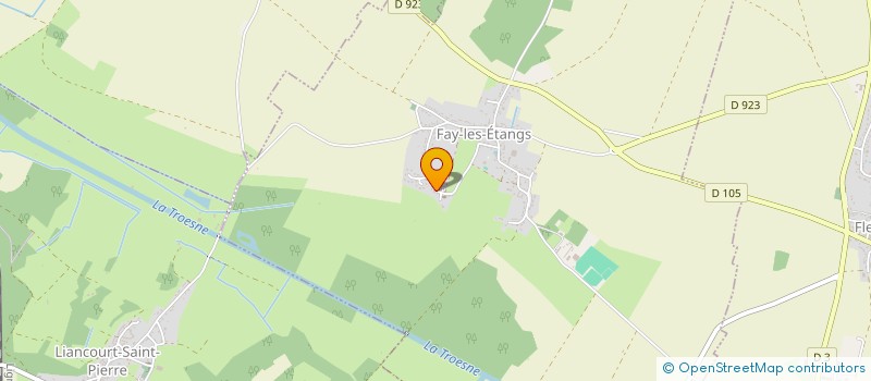 localisation de l'entreprise MADAME FELICIDADE PEREIRA CONDE  FAY-LES-ETANGS