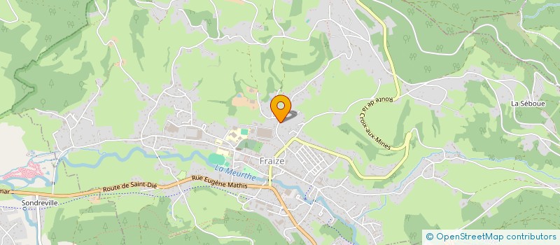 localisation de l'entreprise MADAME FELICIE BATOT  FRAIZE