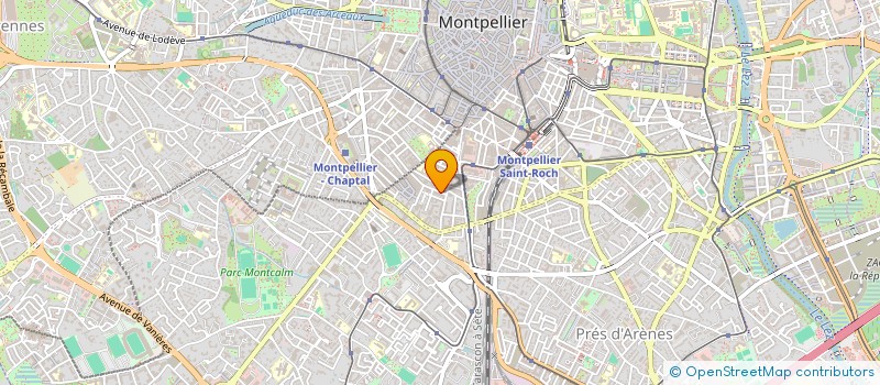 localisation de l'entreprise MADAME FELICIE BERNARD à MONTPELLIER