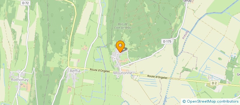 localisation de l'entreprise MADAME FELICIE GAUTHERON  LA TOUR-DU-MEIX